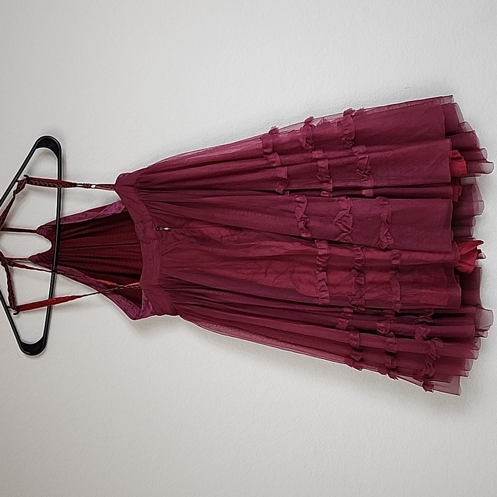Free People Vintage Boho Formal Dress - Picture 5 of 12